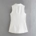 double breasted sleeveless blazer Nihaostyles wholesale clothing vendor NSAM74139