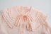 pink sweet long-sleeved ruffled double-layer doll collar shirt Nihaostyles wholesale clothing vendor NSAM74158
