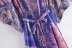 loose positioning printing belt kimono dress Nihaostyles wholesale clothing vendor NSAM74159