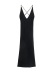 base black long French sling dress Nihaostyles wholesale clothing vendor NSAM74171