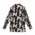 pocket printed blouse Nihaostyles wholesale clothing vendor NSAM74174