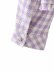 Chaqueta de camisa corta a cuadros púrpura vendedor de ropa al por mayor de Nihaostyles NSAM74181
