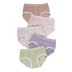 Lace-edge mid-waist panties Nihaostyles wholesale clothing vendor NSLSD74250