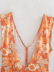 women s sling flower printing one-piece swimsuit nihaostyles clothing wholesale NSAM74255
