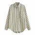 women s striped loose blouse nihaostyles clothing wholesale NSAM74260