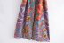 women s Loose Waist Tie Flower Printed Cardigan nihaostyles clothing wholesale NSAM74268