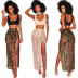 women s camisole gauze slit skirt two-piece nihaostyles clothing wholesale NSWNY74466