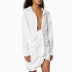 sexy lace-up long-sleeved dress Nihaostyles wholesale clothing vendor NSXPF74570
