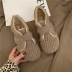Velcro cotton plush shoes Nihaostyles wholesale clothing vendor NSCA74644