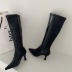 pointed toe stiletto high heel Martin boots Nihaostyles wholesale clothing vendor NSCA74654