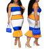 women s tube top one word collar A word fishtail dress nihaostyles clothing wholesale NSCYF74676