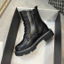 Platform side zip Martin boots nihaostyles clothing wholesale NSYUS74927