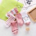calcetines de mujer de algodón de poliéster de corte bajo de dibujos animados lindo 10 pares NSASW74694
