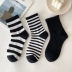 solid color striped and spotted socks 10 pairs NSASW74714