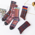 women s cotton long tube socks 5-pairs  NSASW74733