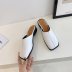 low-heel lazy round flat slippers Nihaostyles wholesale clothing vendor NSKJX74767