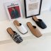 low-heel lazy round flat slippers Nihaostyles wholesale clothing vendor NSKJX74767