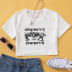 Cowboys Western Denim Printed Short Sleeve T-Shirt NSGMY74783