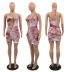 vestido rosa hueco con espalda abierta para mujer nihaostyles ropa al por mayor NSOML74792