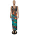 women s sling printing long dress nihaostyles clothing wholesale NSOML74797