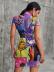 women s printed slim dress nihaostyles clothing wholesale NSOML74805