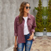 corduroy solid color buttoned shirt Nihaostyles wholesale clothing vendor NSSI74842