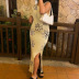 backless floral printed sling long dress Nihaostyles wholesale clothing vendor NSXPF74884