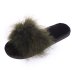 Ostrich Wool Slippers NSKJX71199
