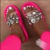 rhinestone decor thick-soled sandals Nihaostyles wholesale clothing vendor NSYBJ71226