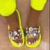 rhinestone decor thick-soled sandals Nihaostyles wholesale clothing vendor NSYBJ71226