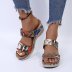 leopard print wedge sandals Nihaostyles wholesale clothing vendor NSYBJ71234