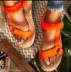 Velcro flat beach sandals Nihaostyles wholesale clothing vendor NSYBJ71244