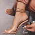open-toe square-toe high-heel sandals Nihaostyles wholesale clothing vendor NSYBJ71253