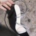 high-heeled square toe rhinestone strap stiletto Nihaostyles wholesale clothing vendor NSYBJ71295