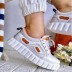 sports lace-up canvas shoes Nihaostyles wholesale clothing vendor NSCRX71320