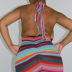 new women s halter hollow dress nihaostyles clothing wholesale NSFLY71396