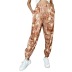 chrysanthemum print loose elastic elastic trousers wholesale women clothing Nihaostyles NSYSQ71458