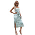 split sling tie-dye dress wholesale women clothing Nihaostyles NSYSQ71486