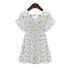 Women s Round Neck Printed Short Sleeve Dress nihaostyles clothing wholesale NSXIA75344