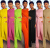 solid color top & pants two-piece set Nihaostyles wholesale clothing vendor NSMDJ75038