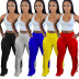 multicolor strip long pants Nihaostyles wholesale clothing vendor NSMDJ75041