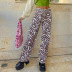 women s stripe printing high waist loose straight leg pants nihaostyles clothing wholesale NSXPF75111