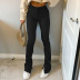 women s high waist solid color split trousers nihaostyles clothing wholesale NSXPF75115