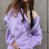 Women s Loose Slim Long Sleeve Zipper Short Hooded Jacket nihaostyles clothing wholesale NSXPF75134