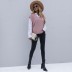 pullover solid color v-neck twisted knitted vest Nihaostyles wholesale clothing vendor NSDMB75188