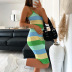 women s woolen suspender striped dress nihaostyles clothing wholesale NSRUI75202