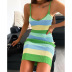women s woolen suspender striped dress nihaostyles clothing wholesale NSRUI75202
