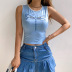 self-cultivation cropped top Nihaostyles wholesale clothing vendor NSSSN75219