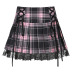 Lace Cross-Tie Pleated Skirt NSSSN75224
