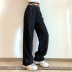 straight-leg high-waist straps thin striped pants Nihaostyles wholesale clothing vendor NSSSN75269